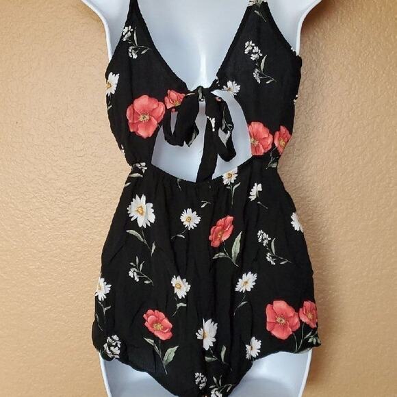 Two-piece jumpsuit, heart-neck with flow - Picture 2 of 2